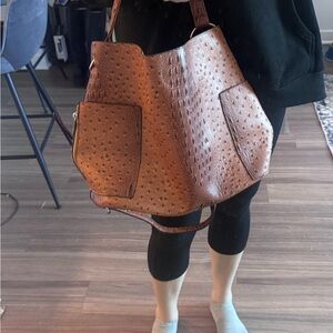 Elegant Brown Tote Bag